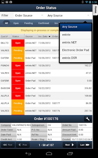 Electronic Order Padentrée.EO
