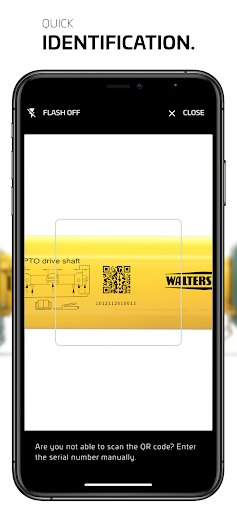 Walterscheid Connected Service Screen 2