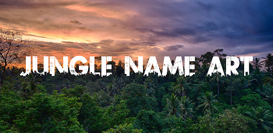 Jungle Name Art - AI Image Art
