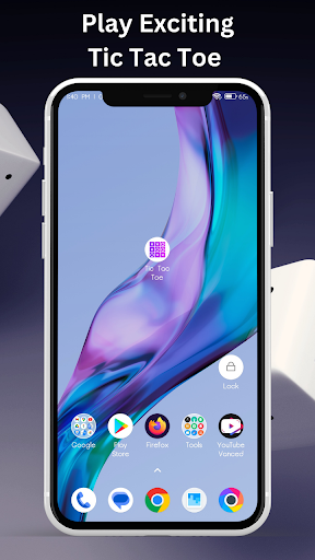 Android application Tic Tac Toe screenshort