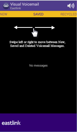 Android application Eastlink Visual Voicemail screenshort