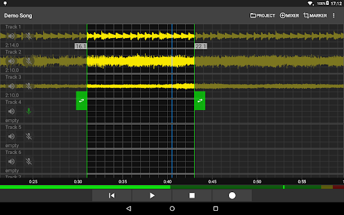 Aubade Audio Studio Screenshot