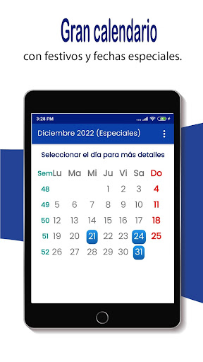 Calendario de Uruguay 2022