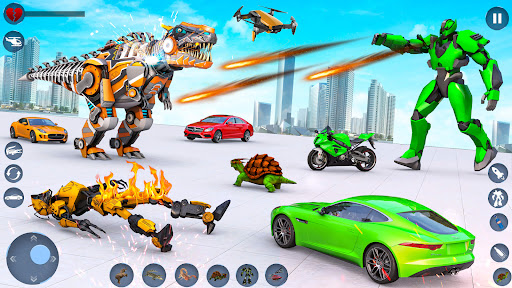 Multi Animal Robot Car Game Screen 3