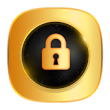 Gold Theme Advance Lock Screen icon