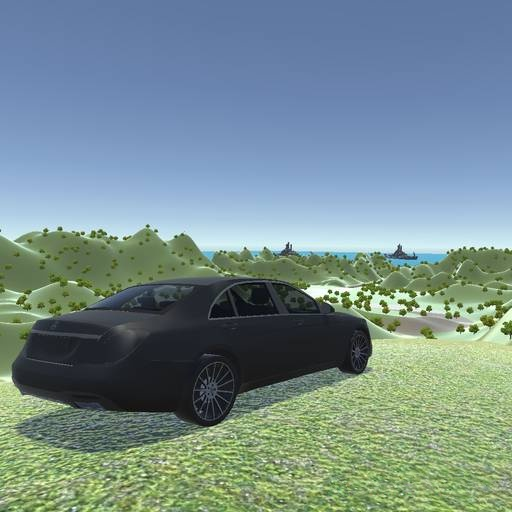 Mercedes s-class SIMULATOR logo