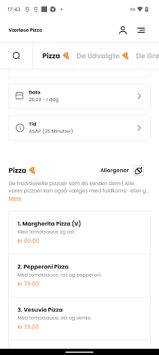 Værløse Pizza 3500 Screen 3