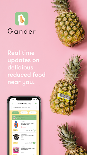 Android application Gander - Find Reduced Food screenshort