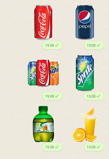 Drinks Stickers for WhatsApp Screen 3