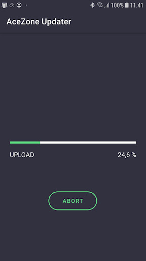 AceZone Updater Screen 2