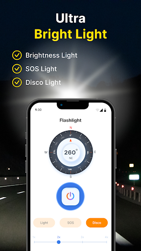 FlashLight App - Flash Alert Screen 3