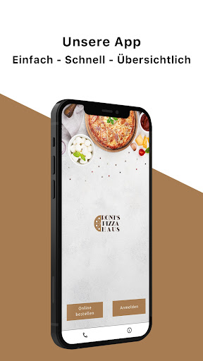 Android application Roni's Pizza Haus screenshort