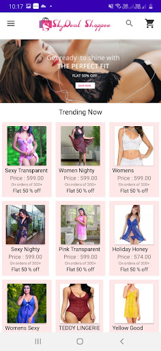 Skydeal Shoppee -Lingrie Store Screen 2