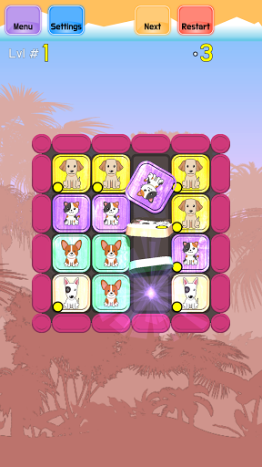 Android application Sliding Match 3 - Clash of Sag screenshort