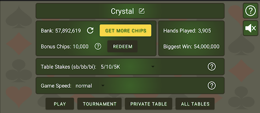 iPoker Screen 3