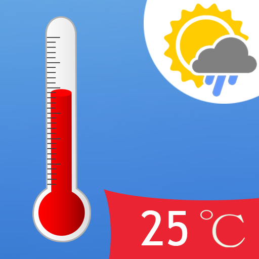Thermometer for room temperatu logo