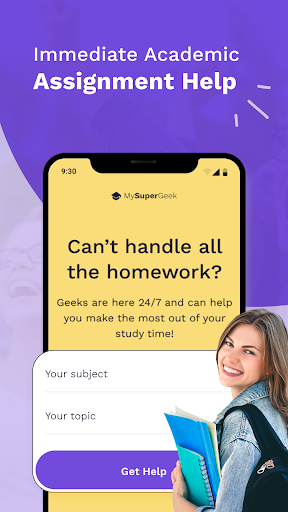 Android application MySuperGeek screenshort