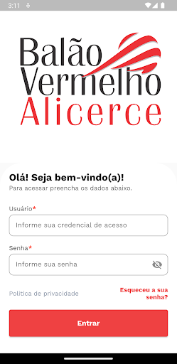 Escola Balão Vermelho Alicerce Screen 3