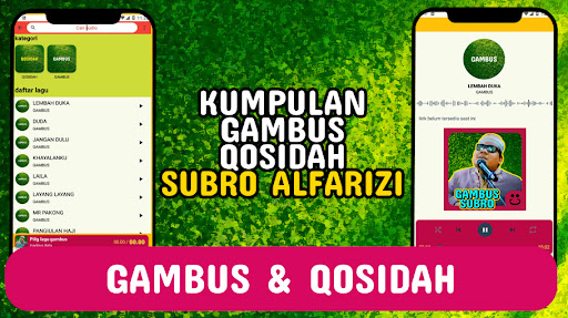 Android application Gambus Subro Alfarizi Lengkap screenshort