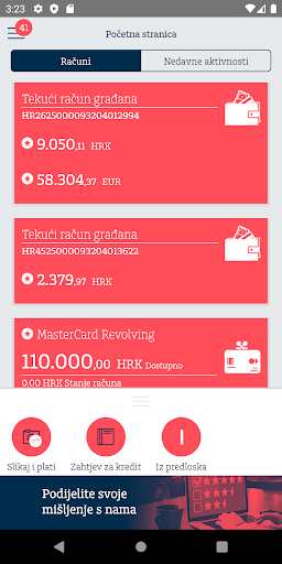 Addiko Mobile Hrvatska Screen 3