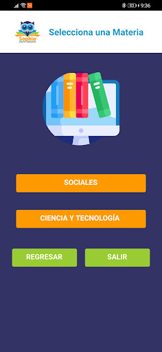 Sophia® Ciclo 1 Screen 2