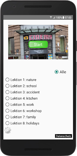 Android application WordCine4 screenshort