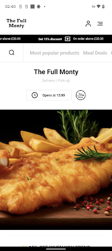 Android application The Full Monty screenshort
