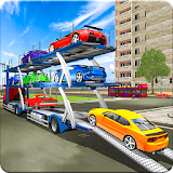 City Sports Car Truck Transport Simulator icon