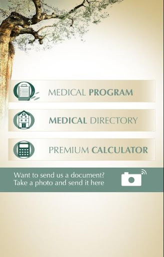 Android application Olivier Health screenshort