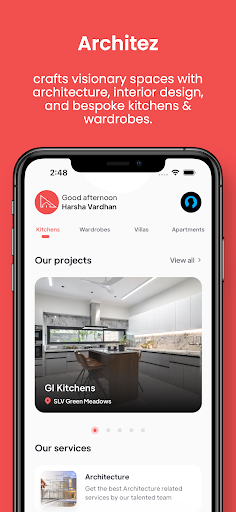 Android application Architez screenshort
