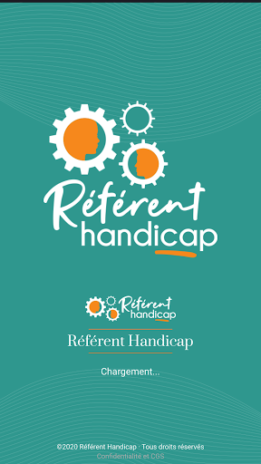 Android application Référent Handicap screenshort