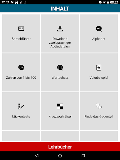 Screenshot of STEPS in 50 languages