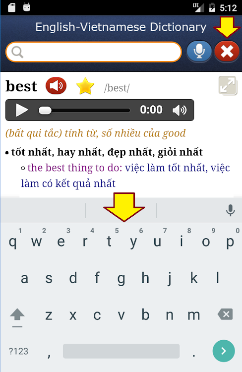 English-Vietnamese Dictionary - 13.0 - (Android)