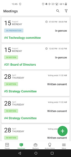 Android application iDeals Board vers 1 screenshort