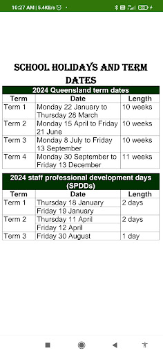 QLD Public Holidays 2024 Screen 3
