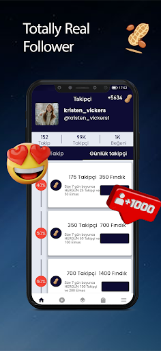 Peatik Followers - Likes -View Screen 2