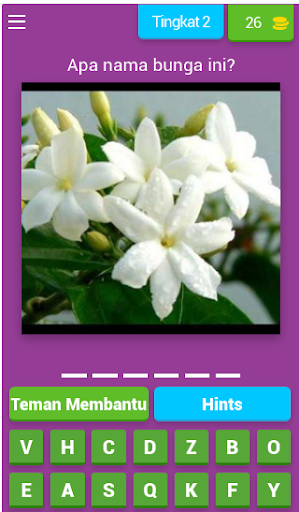 Tebak Gambar Bunga Screen 3