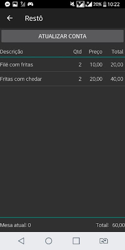 Restô Screen 2