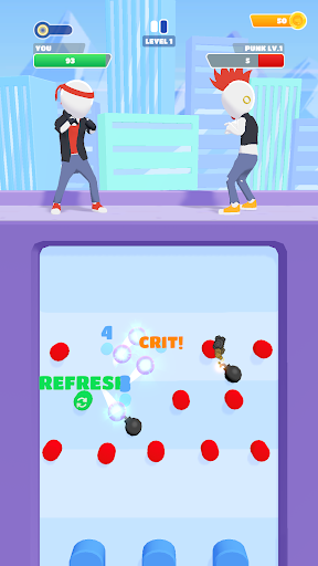 Android application Bump Fight screenshort