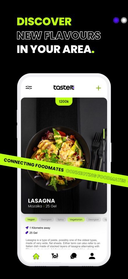 Tasteit: Connecting Foodmates Screen 2