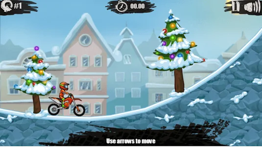 Moto X3M Winter: Level 16 