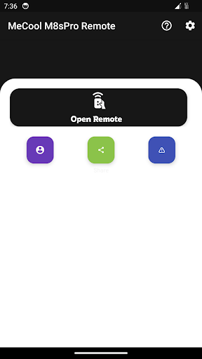 Android application mecool m8s pro Remote screenshort