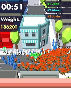 Crowd Buffet - Fun Arcade .io Eating Battle Royale Screenshot