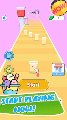 Popsicle Ice Cream Rush Stack - Screenshot 2