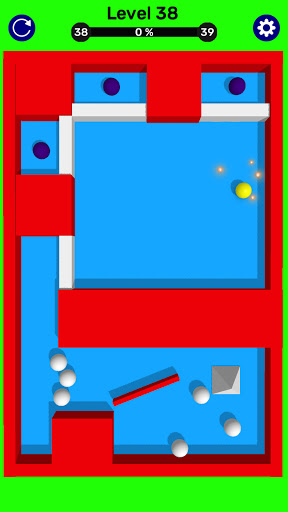 Android application Drawing Ball screenshort