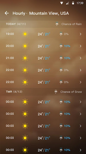 Weather Forecast 1.1.2 screenshots 4