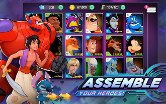Game screenshot Disney Heroes: Battle Mode apk download