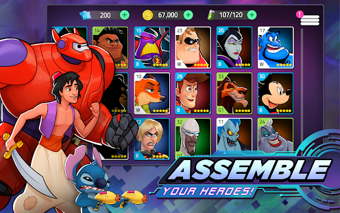 Disney Heroes: Battle Mode 3.6 screenshots 3