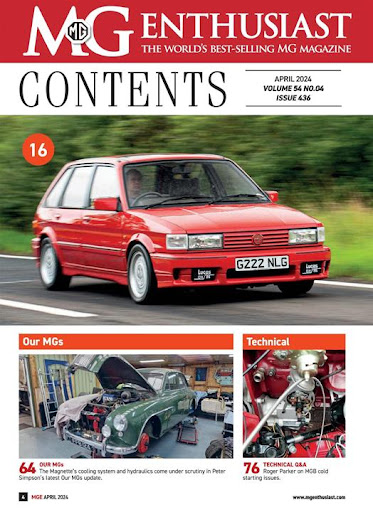MG Enthusiast Screen 2