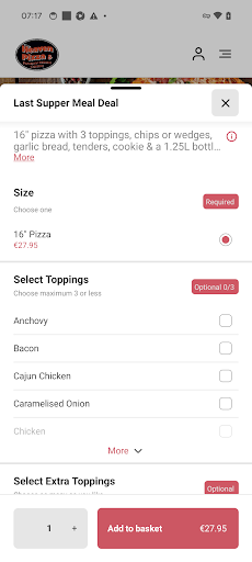 Heaven Pizza & Indian Screenshot 4 - AppWisp.com